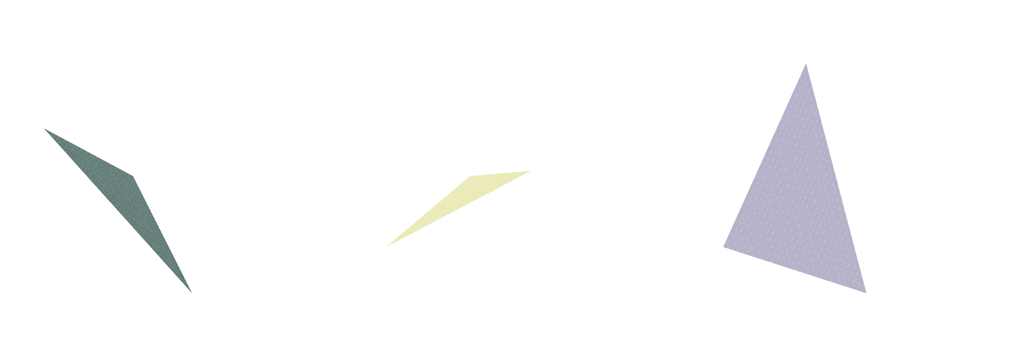 Shape functions of the Tria1 element